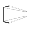 260 X 75 X 28.0 kg PFC Mild Steel Channel S355