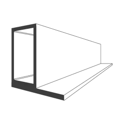 Rectangular Hollow Welded Flat Bar