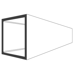 180 x 180 x 8.0 square hollow section S355