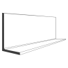 200 x 100 x 10 mild steel unequal angle S355
